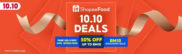 ShopeeFood 10.10 Deals
