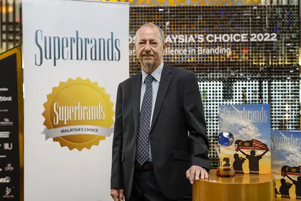 CEO of Superbrands Malaysia and Superbrands Middle East Director Mike English | Superbrands Malaysia 2022 Awards Presented to Key Global MNCs and Top Local Companies CEO of Superbrands Malaysia and Superbrands Middle East Director, Mike English