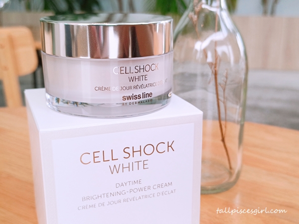 Swissline Cell Shock White Daytime Brightening Power Cream | Swissline Cell Shock White Daytime Brightening-Power Cream and Brightening Aura-Mask Swissline Cell Shock White Daytime Brightening-Power Cream
