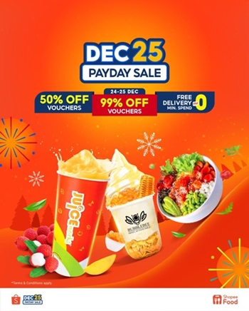 ShopeeFood Payday Christmas Specials