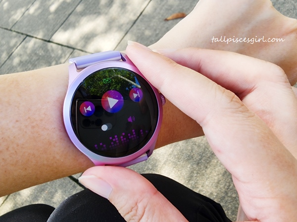 High Definition Music Playback from my wrist | 8 Reasons Why You Should Get Kieslect Lady Calling Watch Lora Smartwatch High Definition Music Playback from my wrist