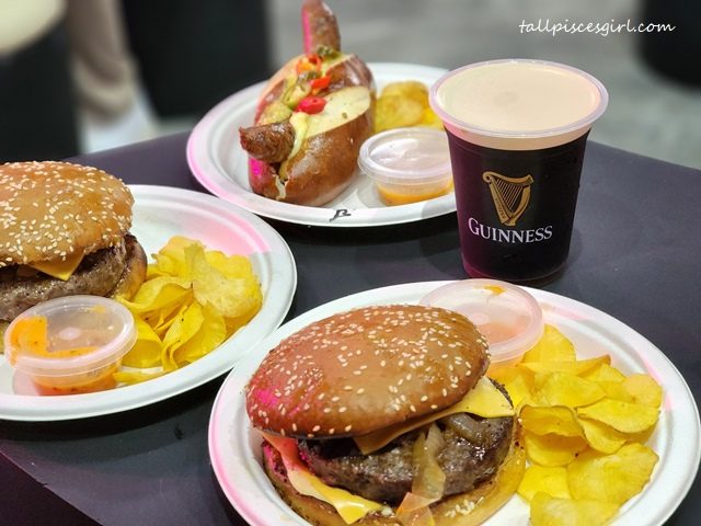Pairing all the amazing food with Guinness at Guinness Flavour By Fire 2023