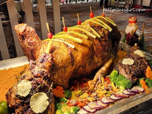 Roasted Lamb Leg | Hilton Petaling Jaya Christmas Buffet 2023 and Hilton Holidays Offerings Roasted Lamb Leg