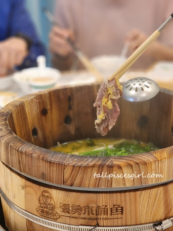 Perfectly cooked Australian Beef Striploin | Megah Rise Mall @ PJ Chinese Restaurant Recommendations for CNY Perfectly cooked Australian Beef Striploin