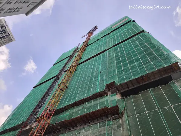 The construction site of Majestic Residence | Majestic Residence Celebrates Topping-Out Ceremony Celebrating a milestone at the Majestic Residence construction site as the project reaches its top
