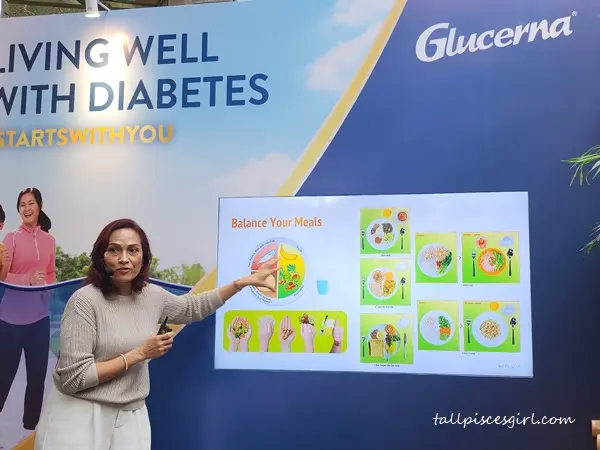 Consultant Dietitian Indra Balaratnam shared nutrition tips and demonstrated nutritious recipes to help Malaysians live healthier | Abbott Glucerna #StartsWithYou Campaign Empowers Malaysians to Manage Diabetes Consultant Dietitian, Indra Balaratnam shared nutrition tips and demonstrated nutritious recipes to help Malaysians live healthier