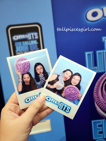 Photobooth at OREO X BTS pop up @ Blue Concourse Sunway Pyramid | OREO x BTS Cookies Is Finally Here — And It Comes in a Hotteok Flavour Photobooth at OREO X BTS pop-up @ Blue Concourse, Sunway Pyramid